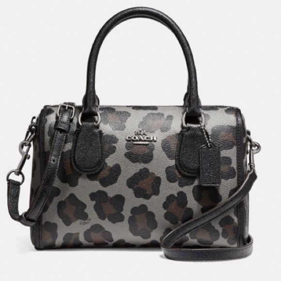 Coach Handbags - 🆕 Coach Ocelot Bennett Satchel/Crossbody